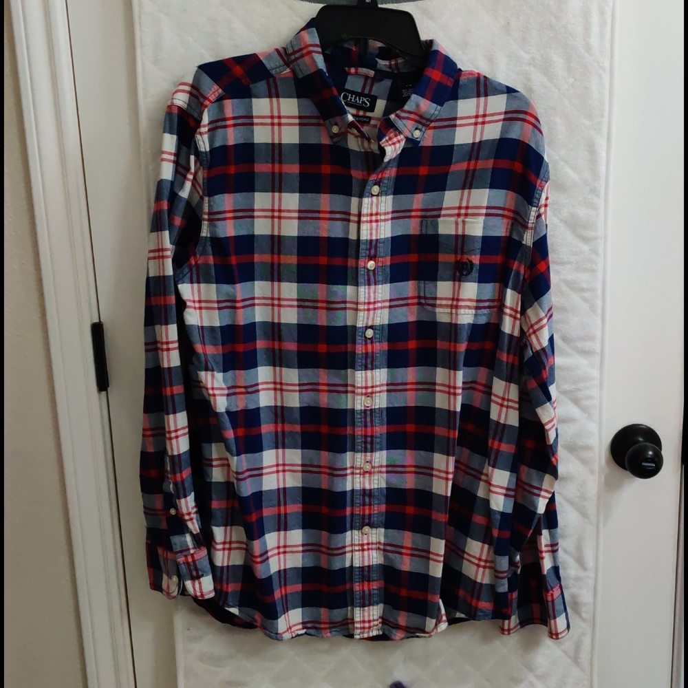 Chaps Men's Classic Oxford Button Down